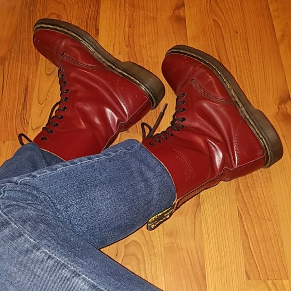 Made In England Dr Martens Oxblood 